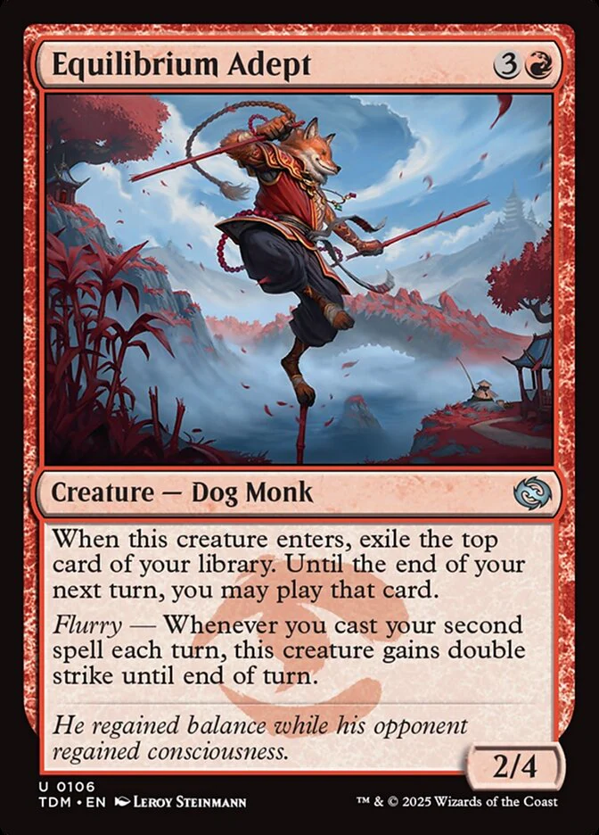 Equilibrium Adept (106) - [Foil] Tarkir: Dragonstorm (TDM)
