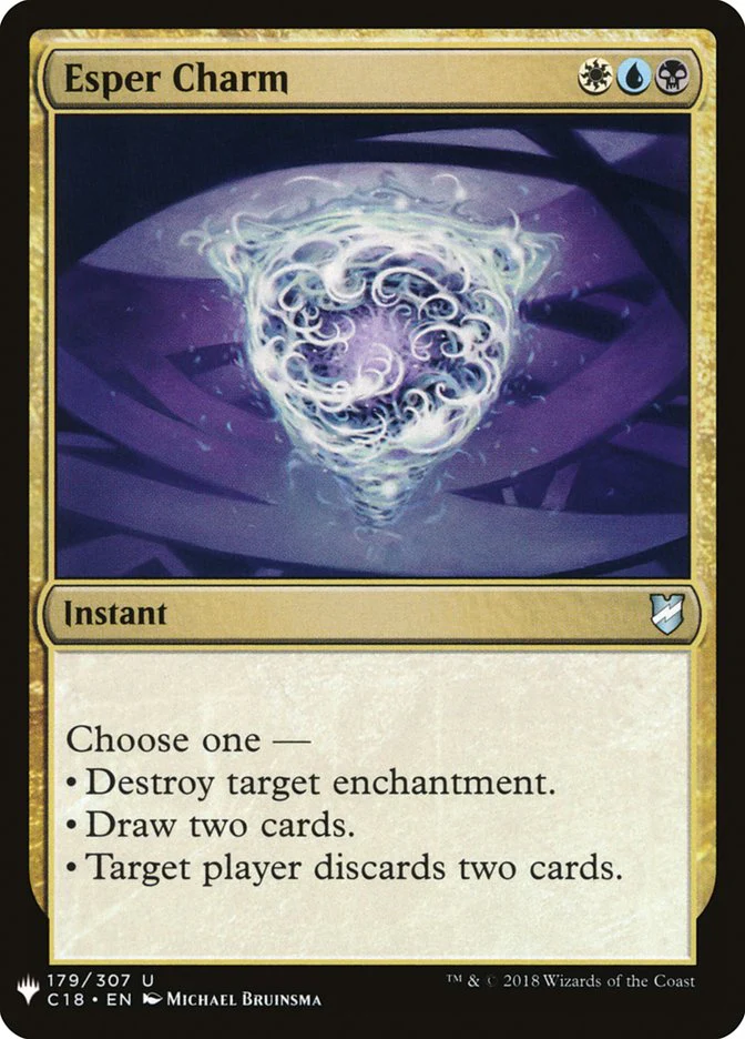 Esper Charm - The List (PLST)