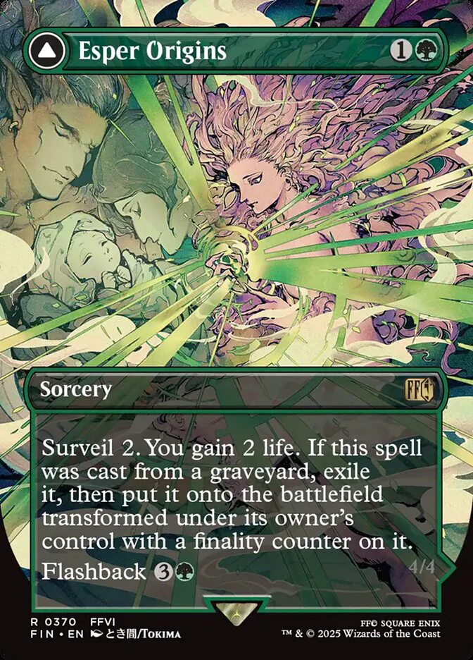 Esper Origins // Summon: Esper Maduin (370) - [Borderless] Final Fantasy (FIN)