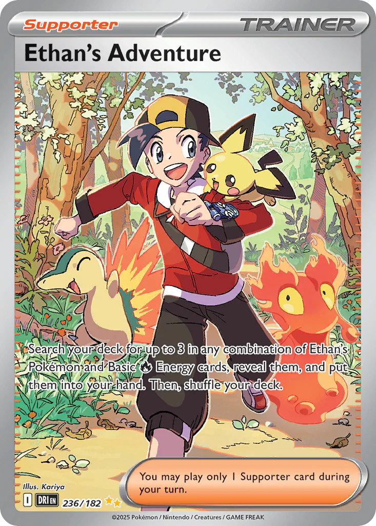 Ethan's Adventure (236/182) - [Special Illustration Rare] Destined Rivals (DRI)