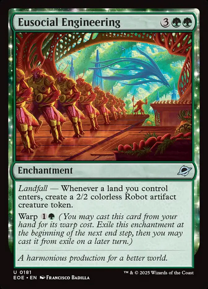 Eusocial Engineering (181) - [Foil] Edge of Eternities (EOE)