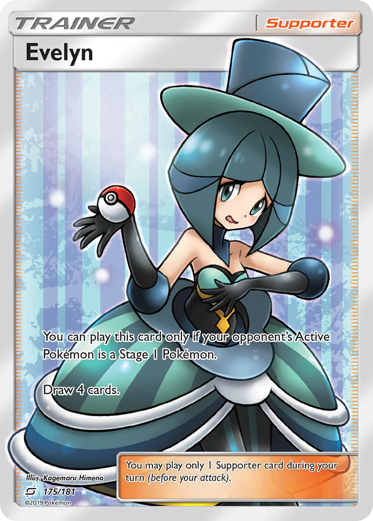Evelyn (175/181) - [Full Art] Team Up (TEU)