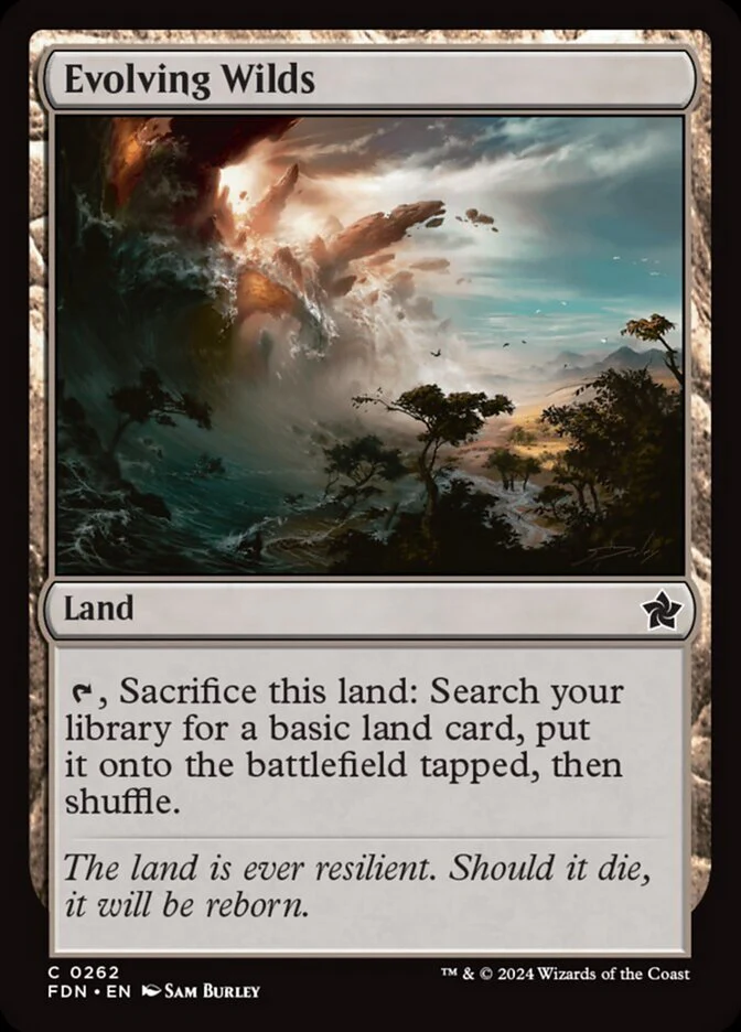Evolving Wilds - [Foil] Foundations (FDN)