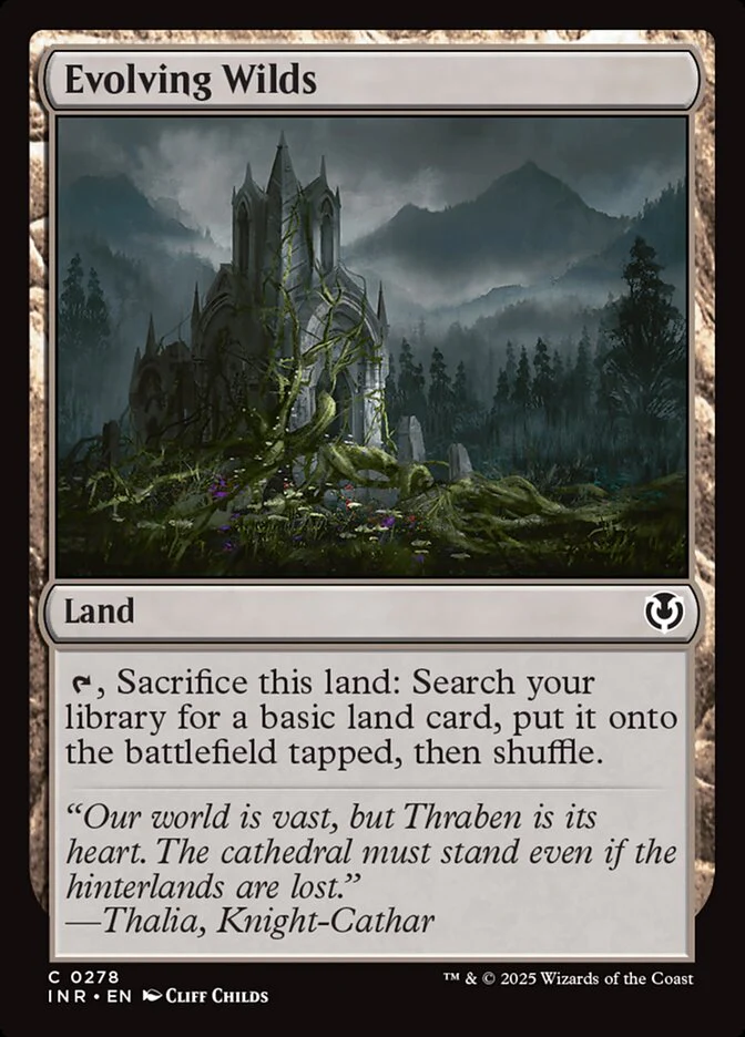 Evolving Wilds - [Foil] Innistrad Remastered (INR)