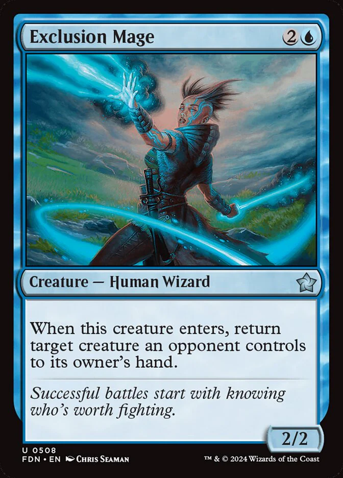Exclusion Mage - Foundations (FDN)