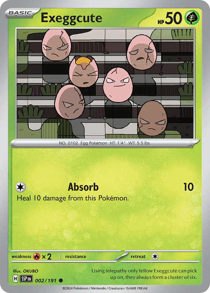 Exeggcute (2/191) - Surging Sparks (SSP)