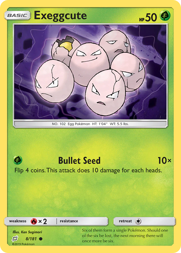 Exeggcute (8/181) - Team Up (TEU)