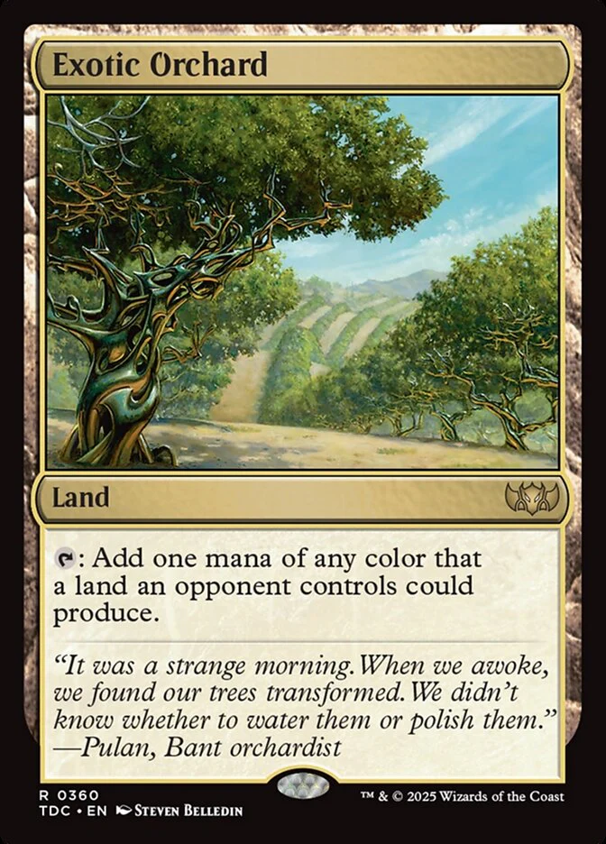 Exotic Orchard - Tarkir: Dragonstorm Commander (TDC)