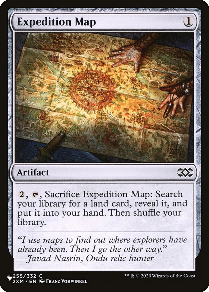 Expedition Map - The List (PLST)