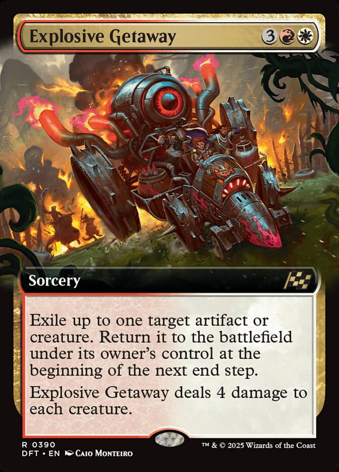 Explosive Getaway - [Extended Art] Aetherdrift (DFT)