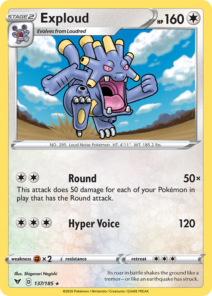 Exploud (137/185) - Vivid Voltage (VIV)