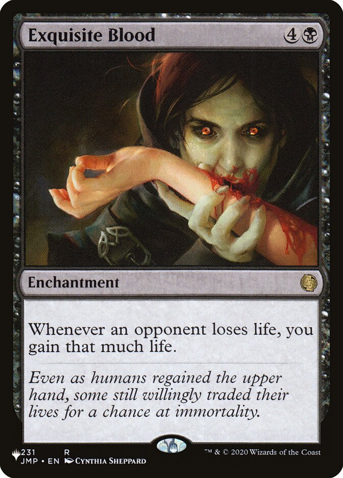 Exquisite Blood - The List (PLST)