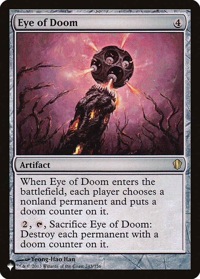 Eye of Doom - The List (PLST)