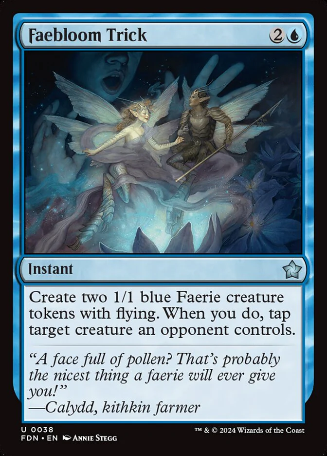 Faebloom Trick - [Foil] Foundations (FDN)