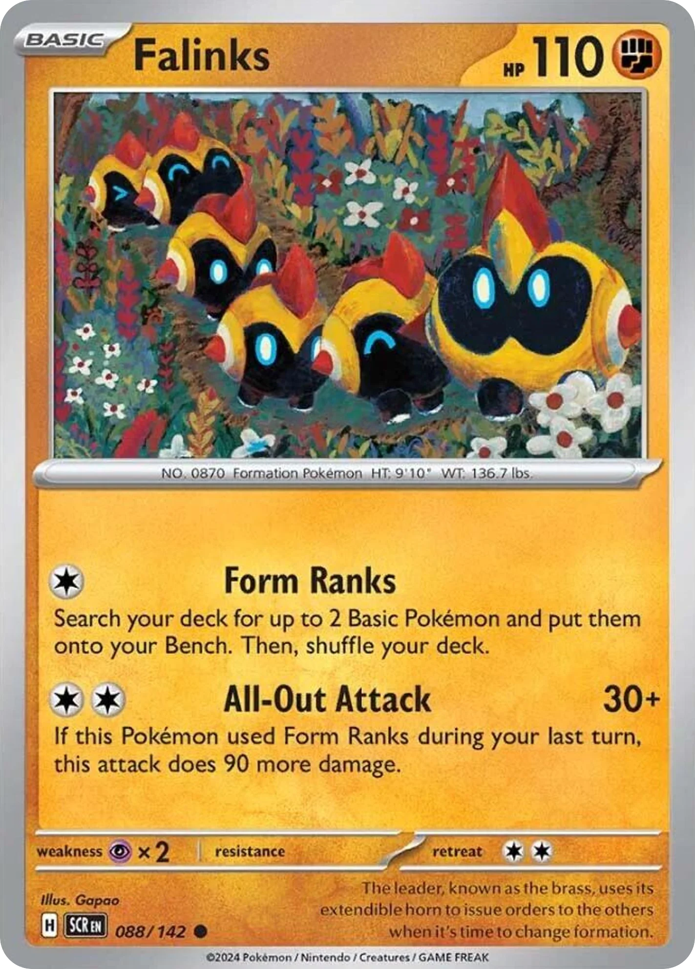 Falinks (88/142) - [Reverse Holo] Stellar Crown (SCR)