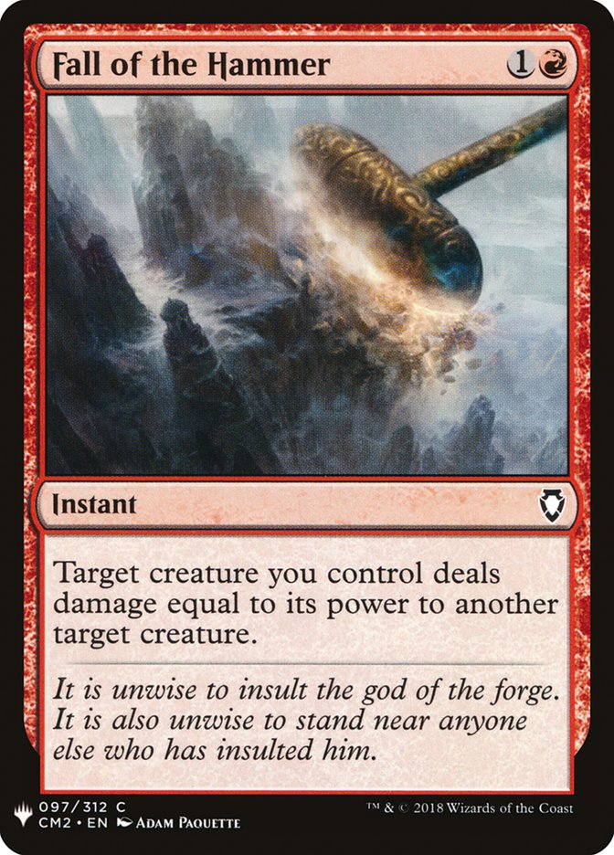Fall of the Hammer - The List (PLST)