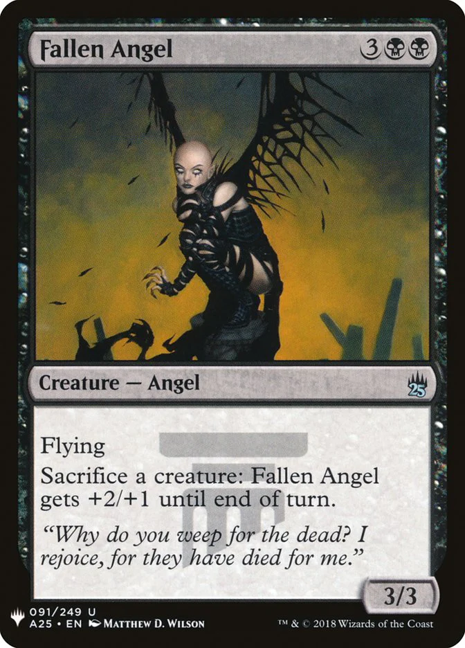 Fallen Angel - The List (PLST)