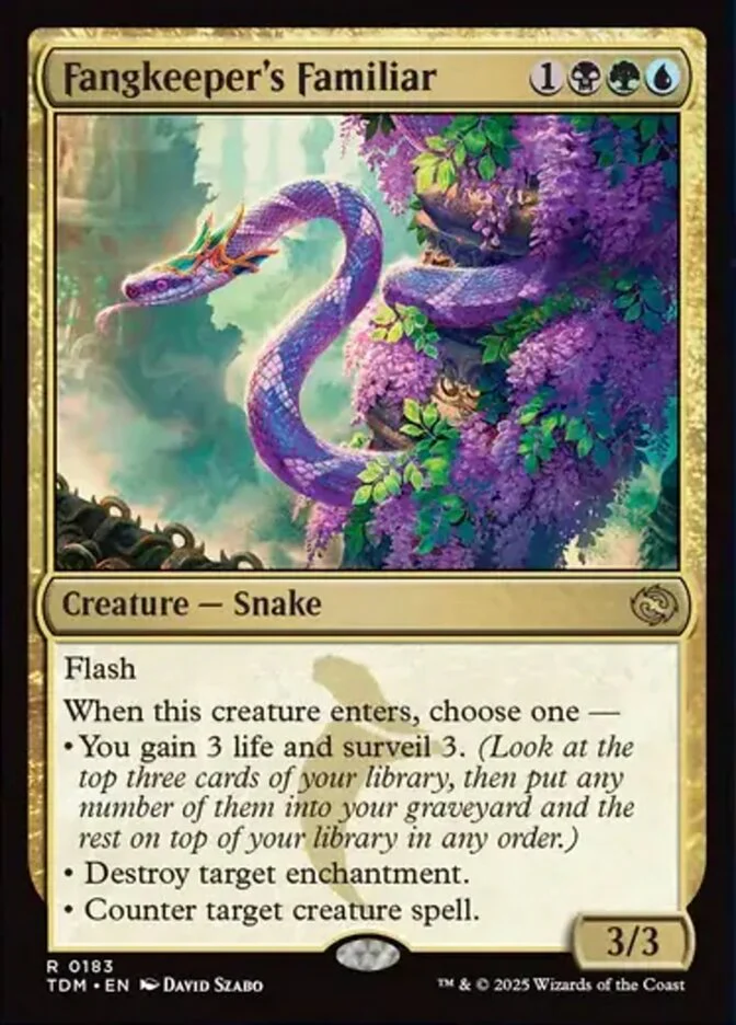 Fangkeeper's Familiar (183) - Tarkir: Dragonstorm (TDM)