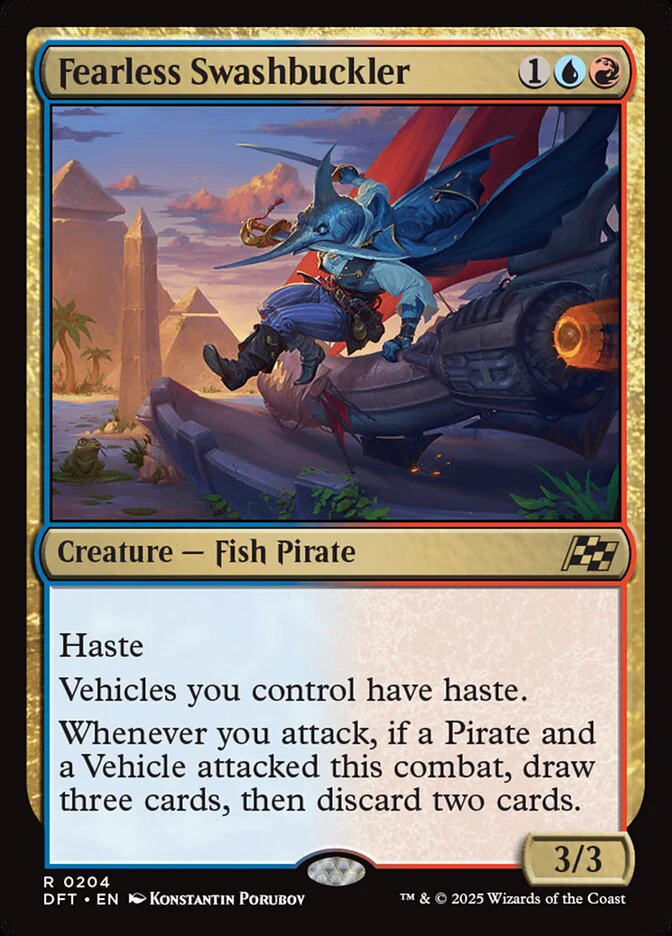 Fearless Swashbuckler - Aetherdrift (DFT)