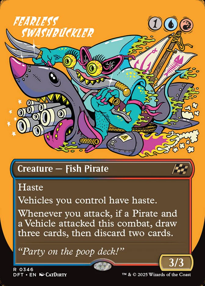 Fearless Swashbuckler - [Borderless] Aetherdrift (DFT)