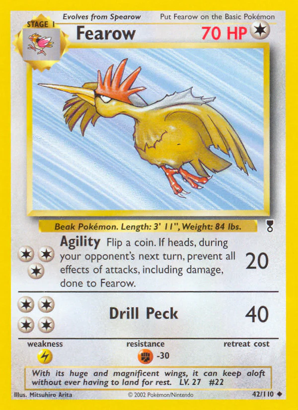Fearow (42/110) - [Reverse Holo] Legendary Collection (LC)