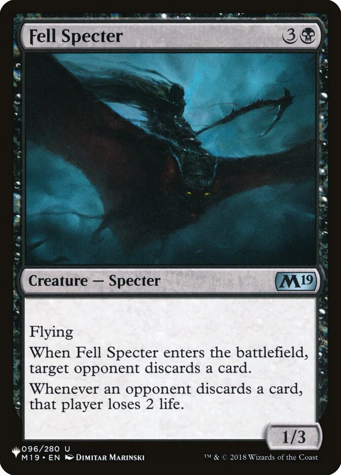 Fell Specter - The List (PLST)