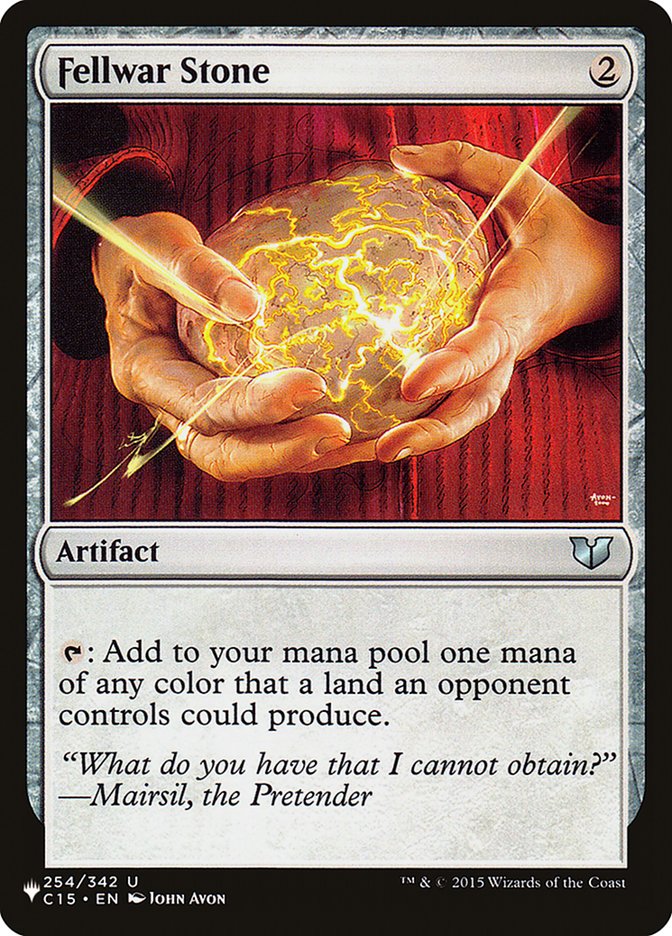 Fellwar Stone - The List (PLST)