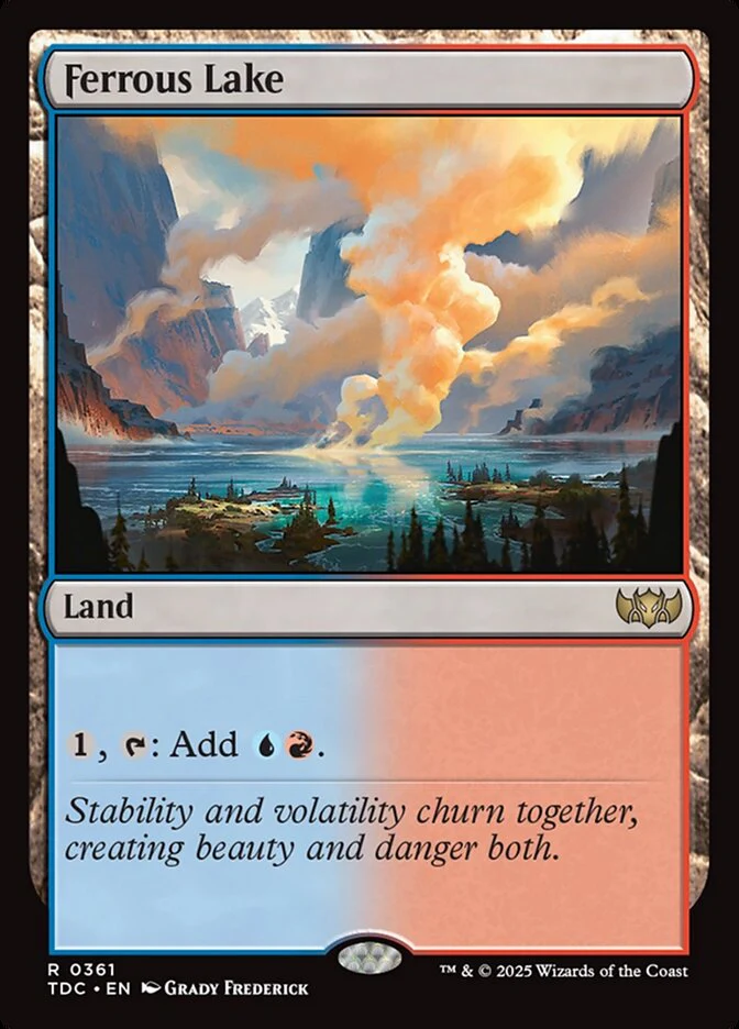 Ferrous Lake - Tarkir: Dragonstorm Commander (TDC)