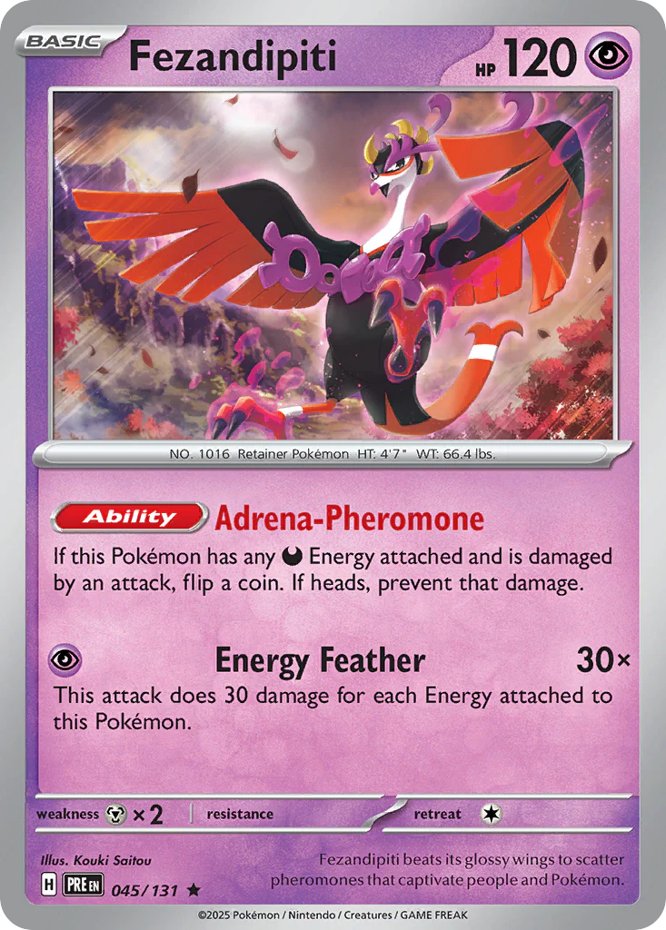 Fezandipiti (45/131) - [Holo Foil] Prismatic Evolutions (PRE)