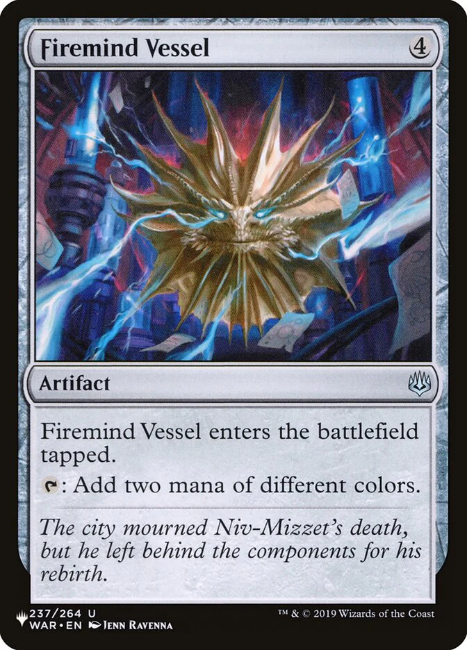Firemind Vessel - The List (PLST)