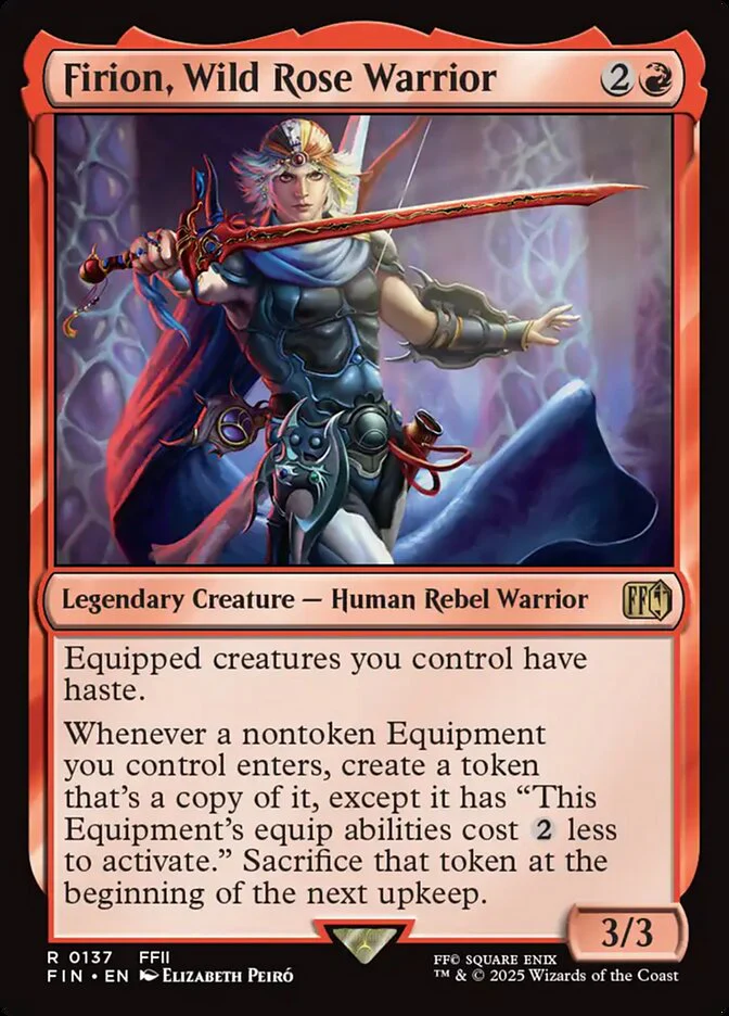 Firion, Wild Rose Warrior (137) - [Foil] Final Fantasy (FIN)