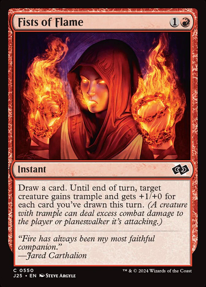 Fists of Flame - Foundations Jumpstart (J25)