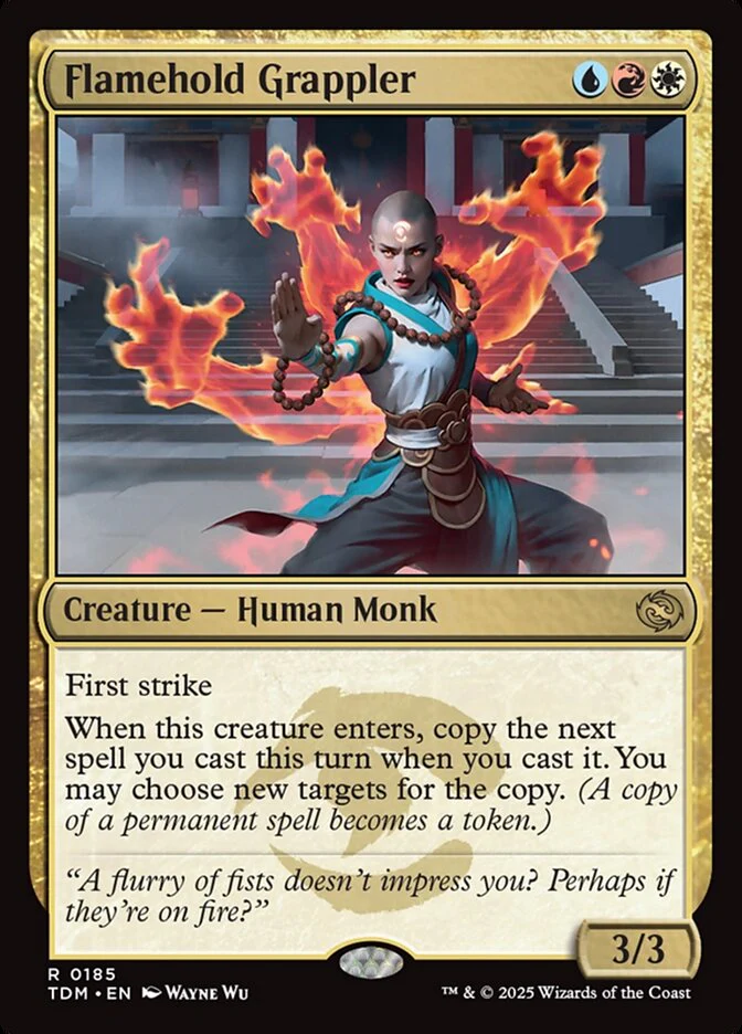 Flamehold Grappler (185) - [Foil] Tarkir: Dragonstorm (TDM)