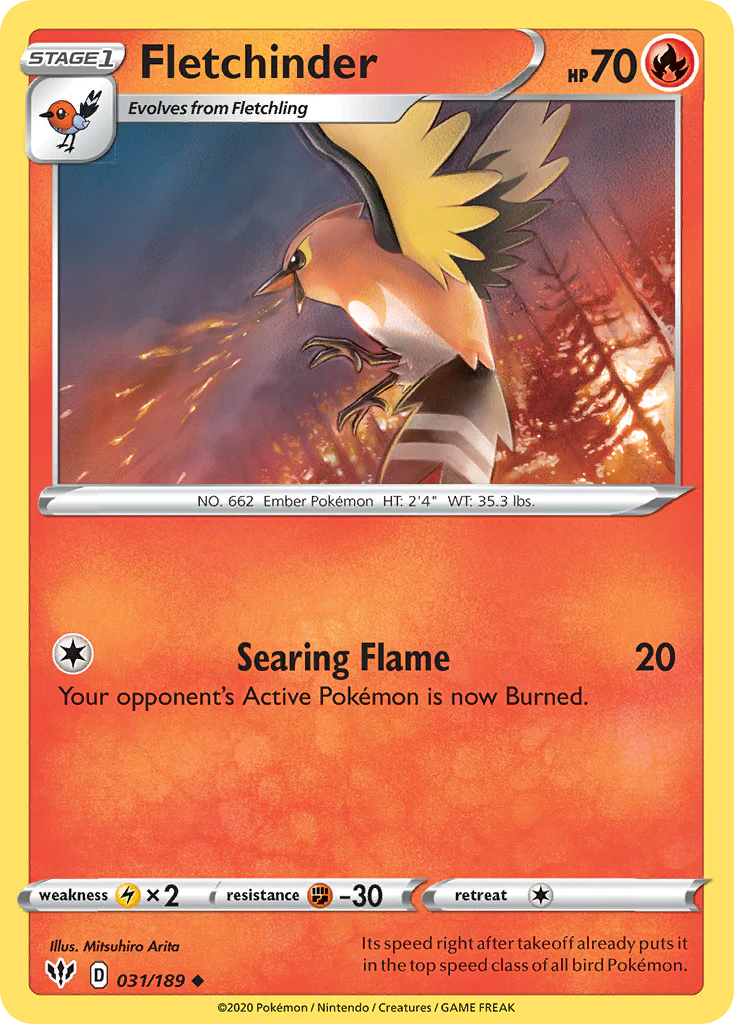 Fletchinder (31/189) - Darkness Ablaze (DAA)