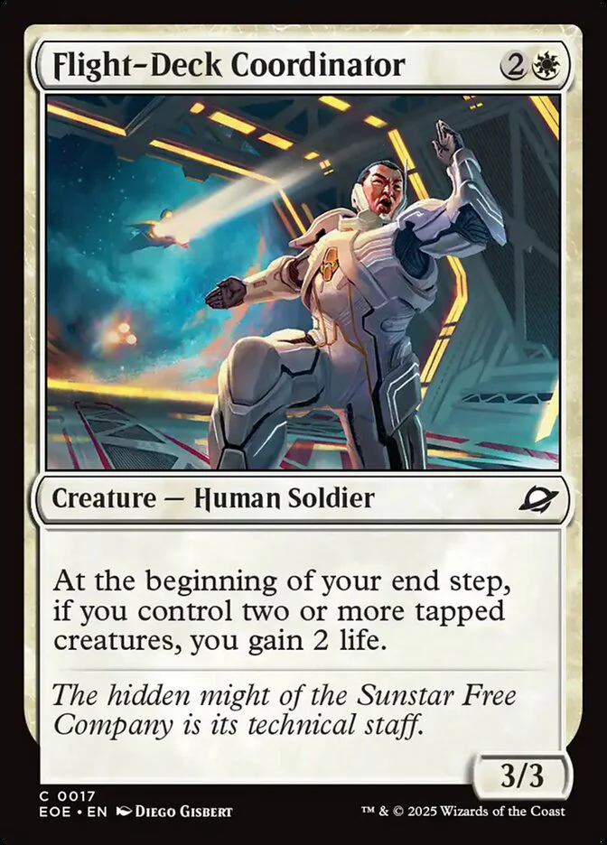 Flight-Deck Coordinator (17) - [Foil] Edge of Eternities (EOE)