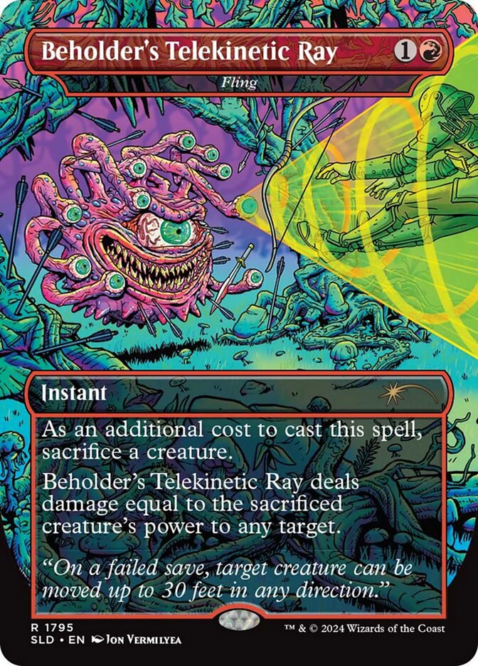 Fling (1795) - [Foil, Borderless] Secret Lair Drop (SLD)