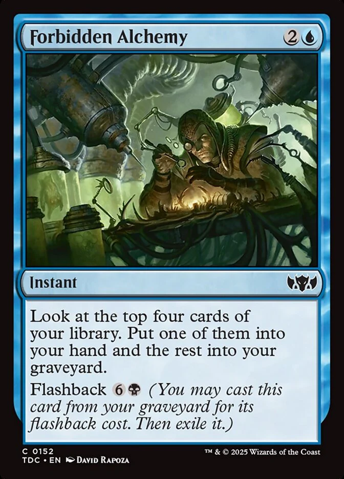 Forbidden Alchemy - Tarkir: Dragonstorm Commander (TDC)