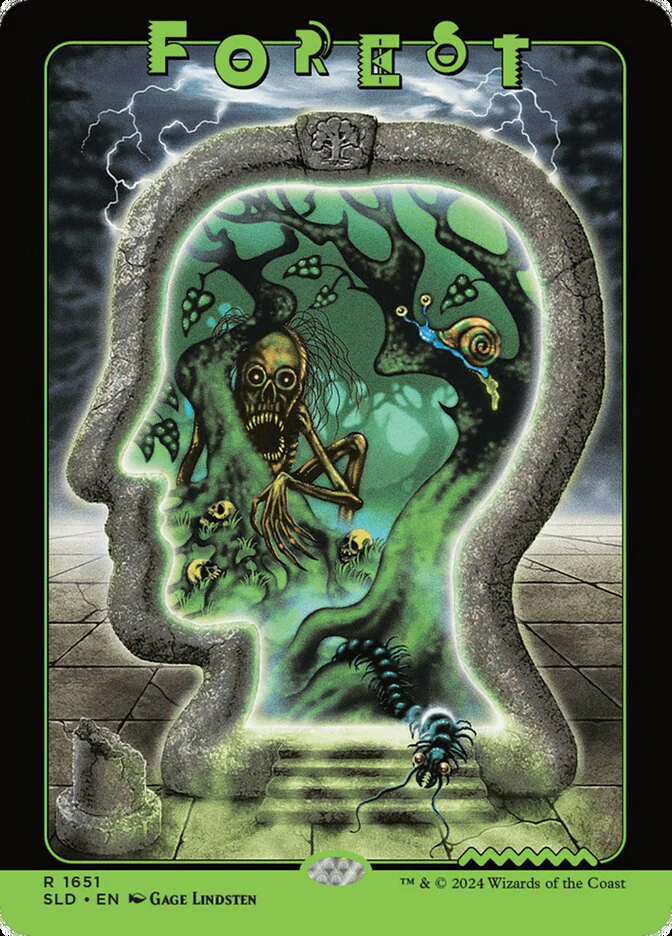 Forest (1651) - [Foil] Secret Lair Drop (SLD)