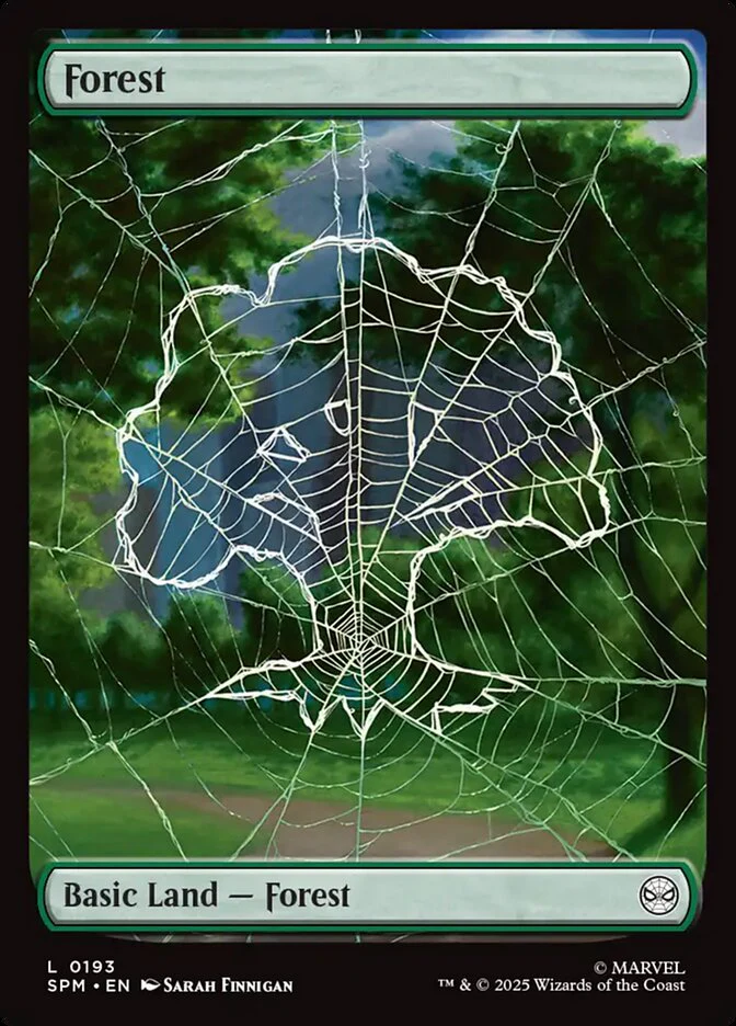 Forest (193) - [Foil, Full Art] Marvel's Spider-Man (SPM)