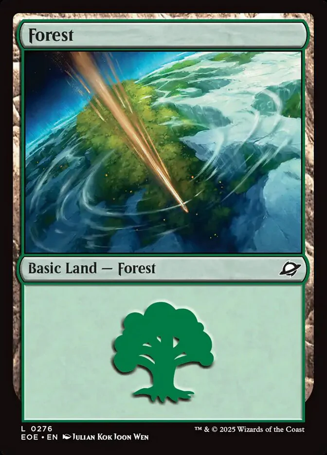 Forest (276) - [Foil] Edge of Eternities (EOE)