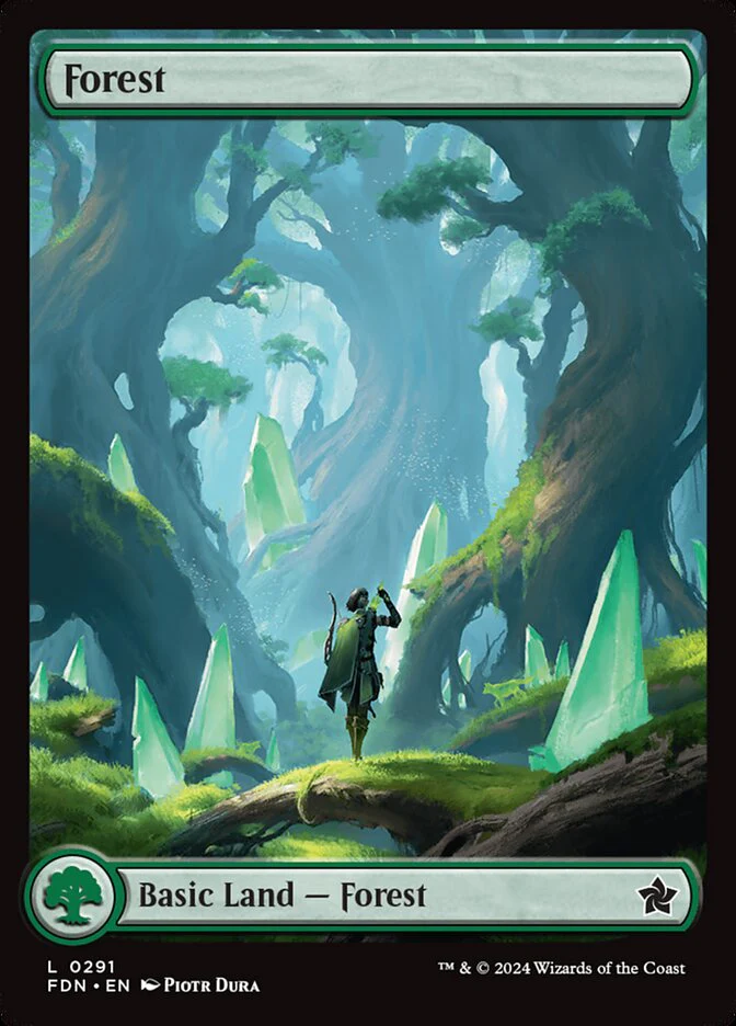 Forest (291) - [Full Art] Foundations (FDN)