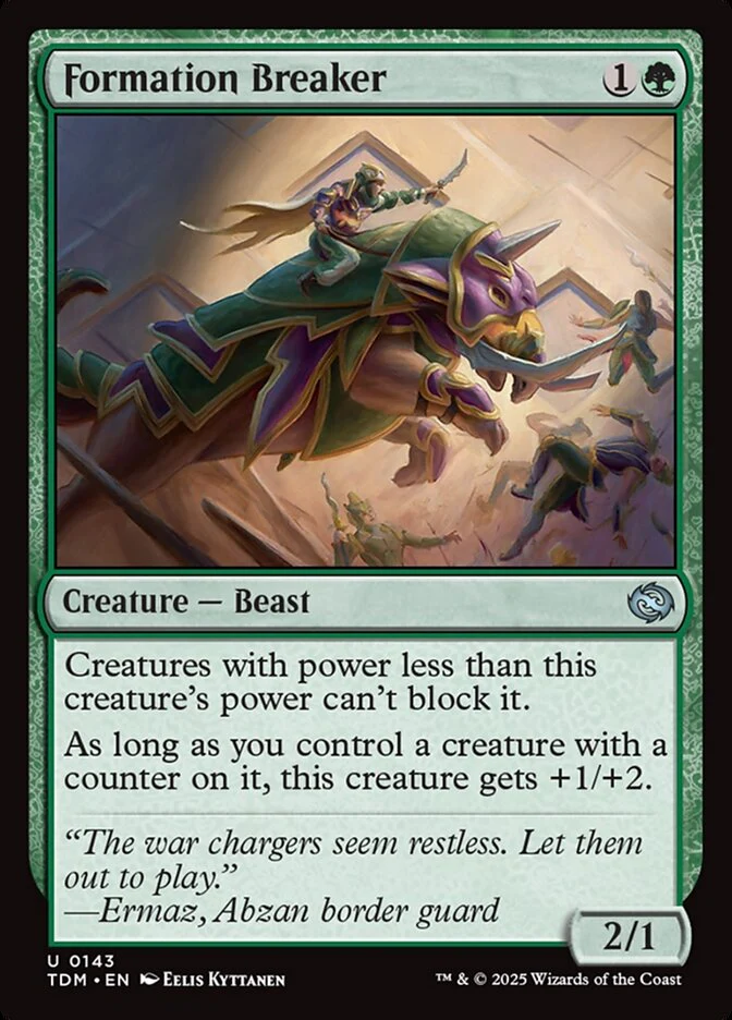Formation Breaker (143) - [Foil] Tarkir: Dragonstorm (TDM)
