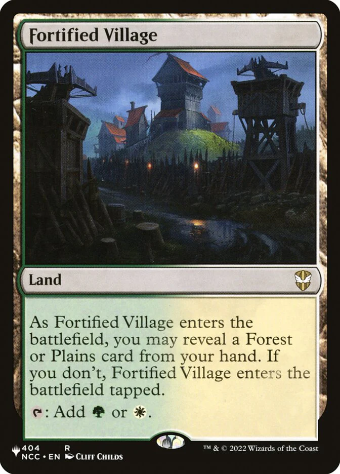 Fortified Village - The List (PLST)