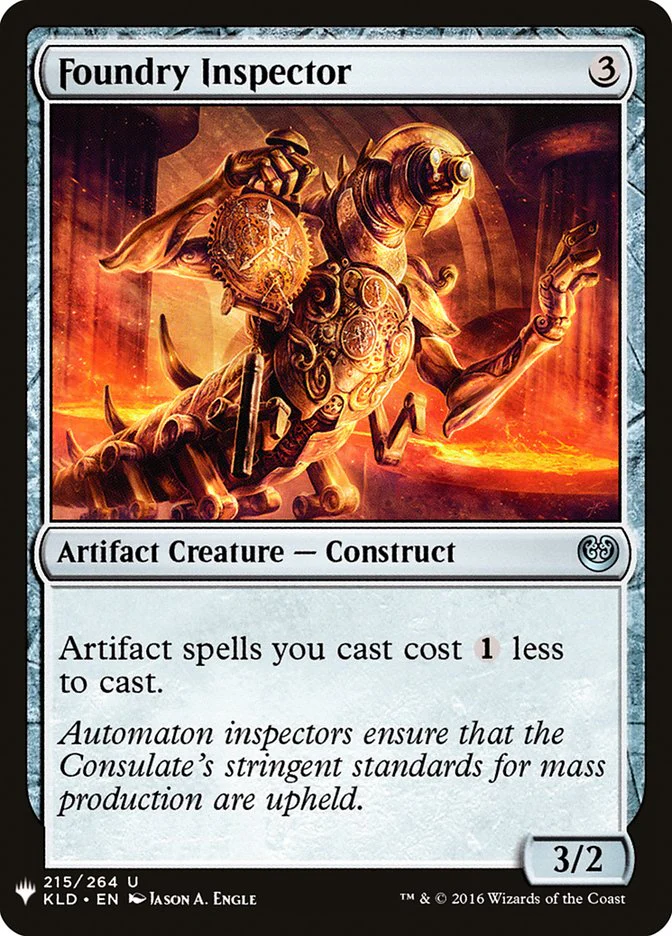 Foundry Inspector - The List (PLST)