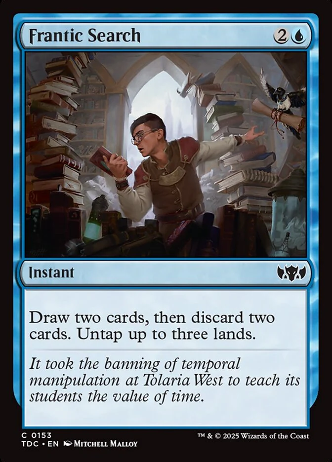 Frantic Search - Tarkir: Dragonstorm Commander (TDC)