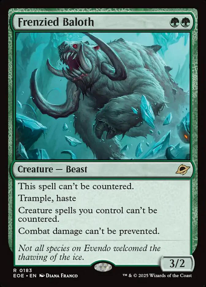 Frenzied Baloth (183) - [Foil] Edge of Eternities (EOE)