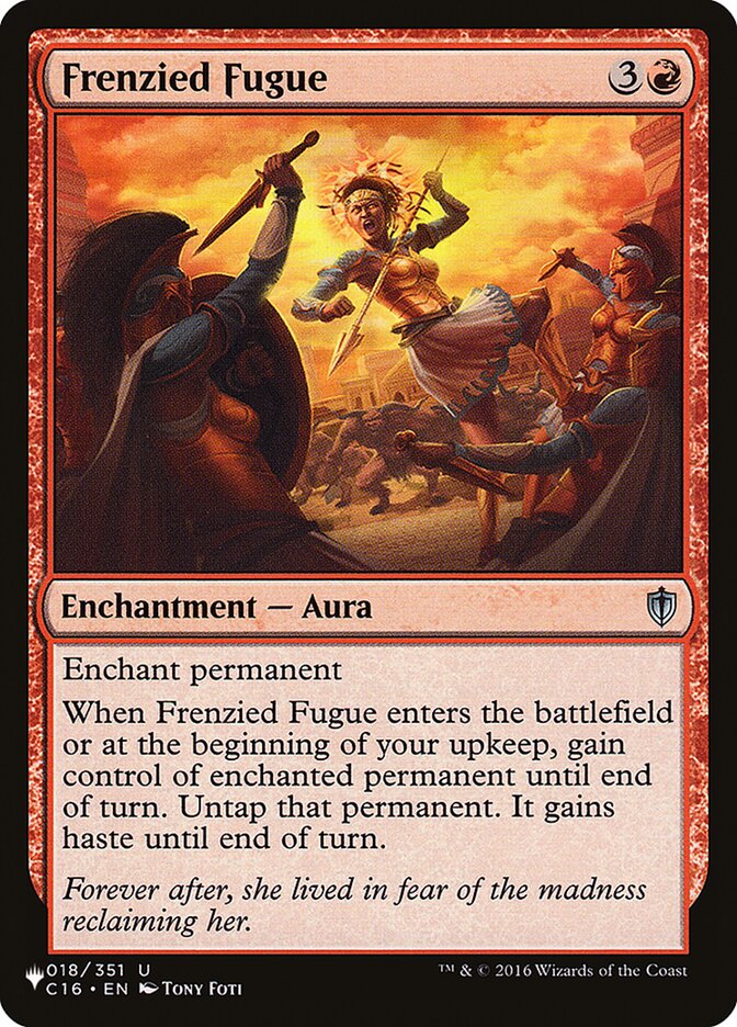 Frenzied Fugue - The List (PLST)