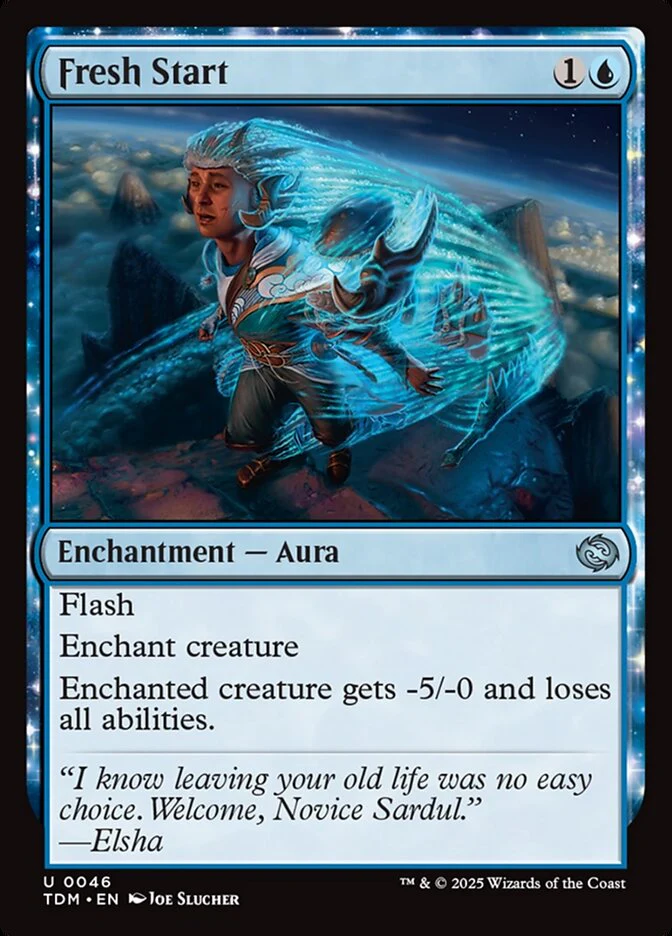 Fresh Start (46) - [Foil] Tarkir: Dragonstorm (TDM)