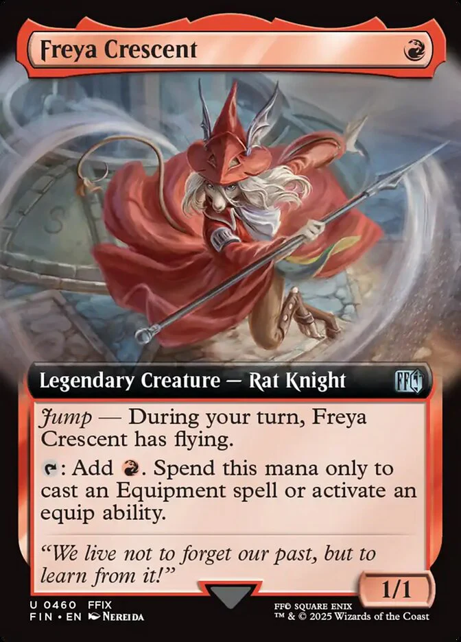 Freya Crescent (460) - [Foil, Extended Art] Final Fantasy (FIN)