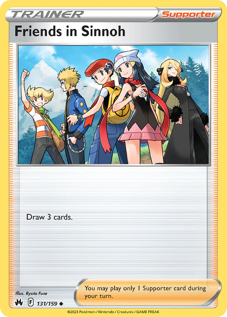 Friends in Sinnoh (131/159) - Crown Zenith (CRZ)